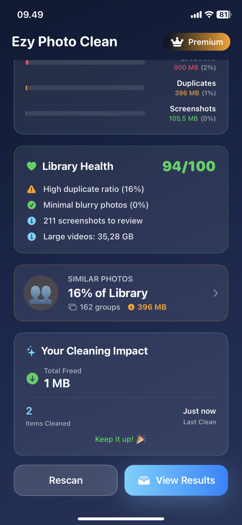 Detailed Storage Breakdown